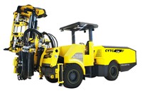 Jumbo de forage hydraulique avec changeur automatique de tiges, HT71