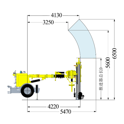 Jumbo hydraulique de boulonnage à deux bras, HT91/2