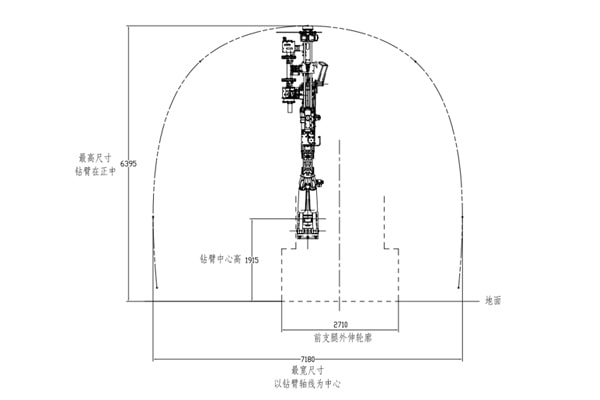 Jumbo de boulonnage hydraulique HT91-S
