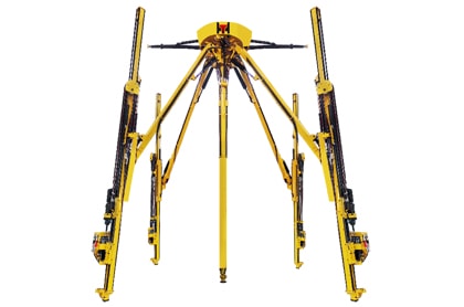 Jumbo de forage de puits, Jumbo hydraulique de puits, GYSJZ